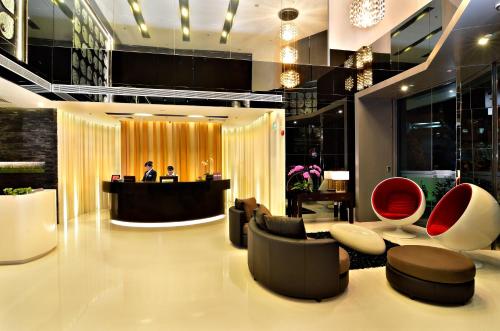 Lobby, The Seacare Hotel in Clarke Quay
