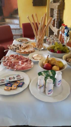 Ēdiens un dzērieni, B&B Le Due Rocche in Maiolo