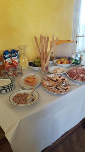 Ēdiens un dzērieni, B&B Le Due Rocche in Maiolo
