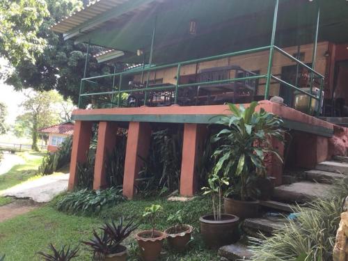 Balcony/terrace, Baansuan Nanglae Hill Homestay in Tha Sut