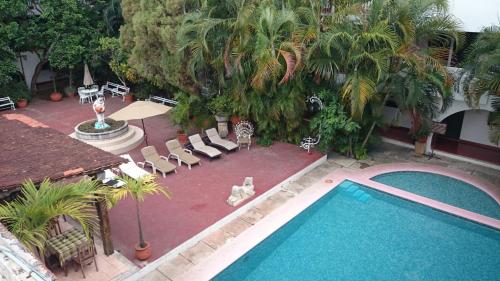 Hotel San Clemente in Valladolid, Mexico