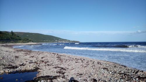 Beach, Piper's Cave in Helmsdale