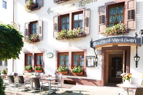 Vier Löwen in Schönau im Schwarzwald, Deutschland