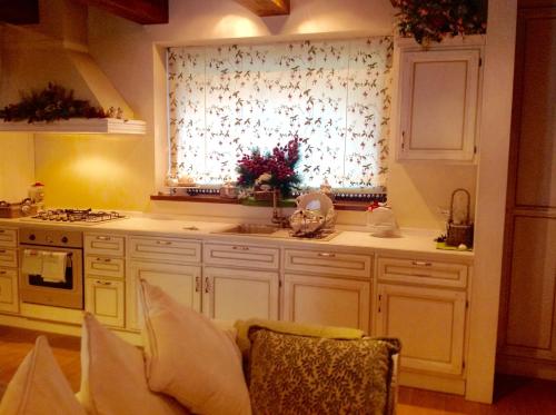virtuve, Bed&breakfast La Badia in Kantjano