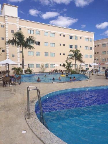 Swimming pool, ENCONTRO DAS AGUAS THERMAS RESORT in Res. Alto da Boa Vista