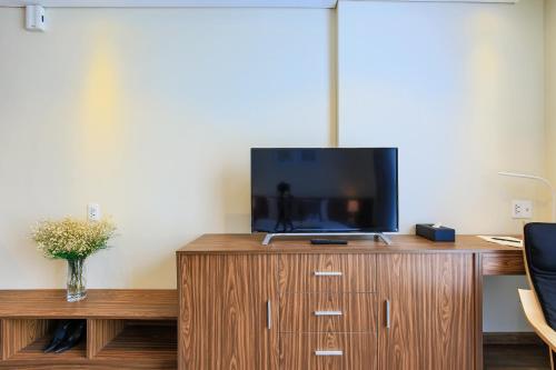 오로라 서비스 아파트먼트 - 어른 전용 - 공용 라운지/TV 시청 구역