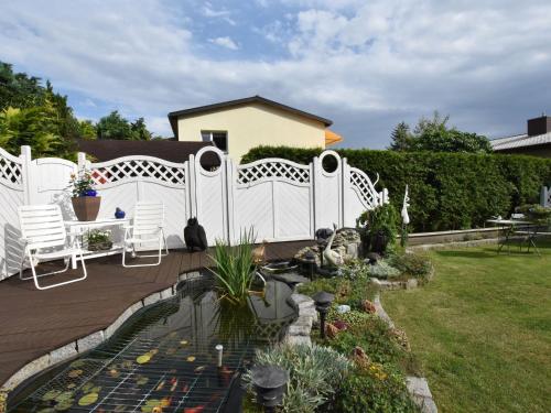Homey Bungalow with Roofed Terrace Garden Garden Furniture