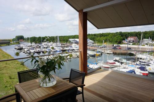 Terraza/balcón, d'Ouwe Haven 10F in Kamperland