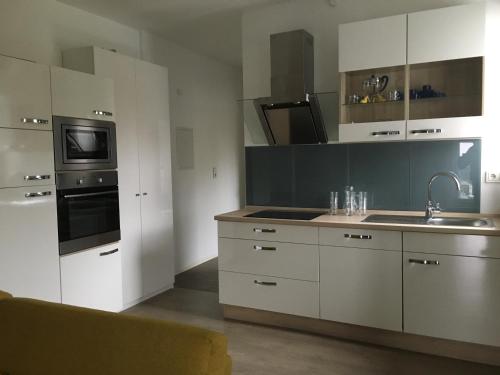 köök, Stadtvilla Intzeplatz - Apartment Juist in Remscheid