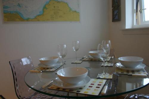 Cocina, No 10 Royal Apartments in North Berwick