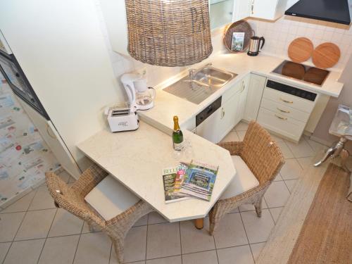 مطبخ, Villa Fernsicht - Apt. 01 in أوستسيباد سيللين