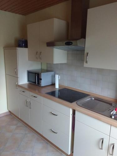 Køkken, Apartment Scharhörn (Apartment Scharhorn) in Otterndorf