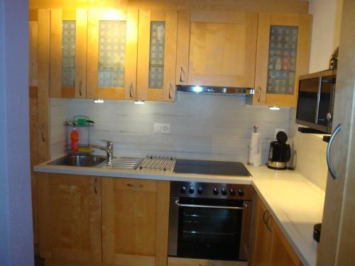 virtuve, appartement "bellevue" in Les Breuleux