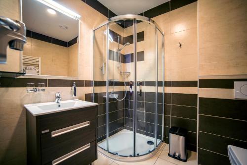 Shower, Hotel Tri Vezicky in Stritez