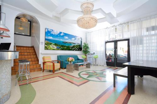 Előcsarnok, South Beach Rooms and Hostel near Española Way