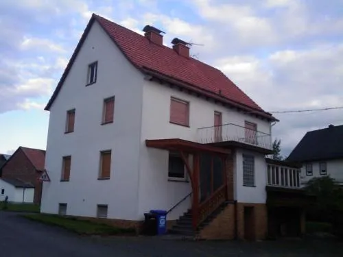 Haus-Dorfidyll in Spangenberg, Deutschland