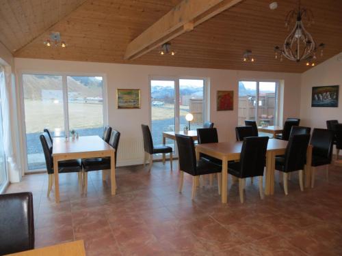 Restorāns, Guesthouse Vellir in Solheimahjaleiga