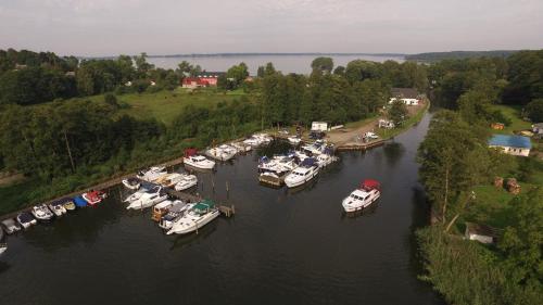 Lenzer Hafen in Lenz, Deutschland