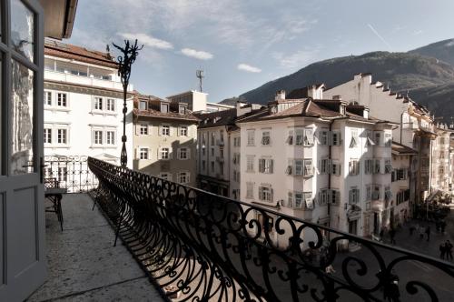 Terraza/balcón, Residence Fink Central Apartments in Bolzano