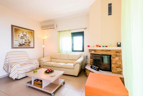  Blue Asteri Villa in Lachania