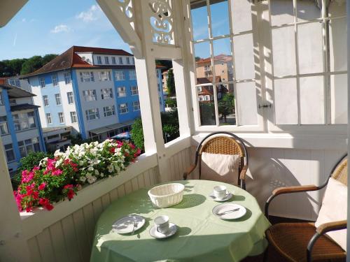 Balcony/terrace, Apartments Haus Eintracht Sellin in Ostseebad Sellin