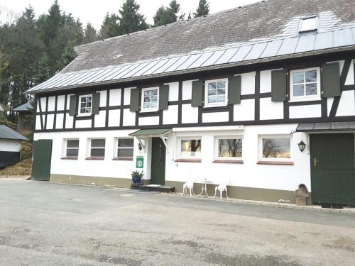 A szálláshely kívülről, Berghof Schmitte in Hoheleye