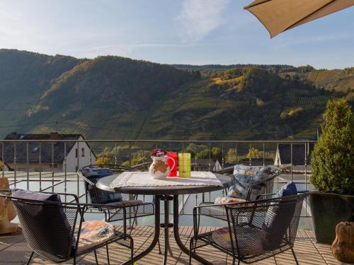 Balkons/terase, Bed & Breakfast Sandra Müller (Bed & Breakfast Sandra Muller) in Burg (Mosel)