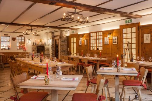 Restaurante, Hotel Walliserhof Zermatt in Zermatt
