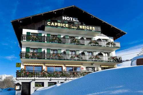 photo chambre Caprice Des Neiges - Logis de France