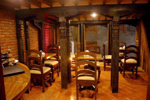 Entrance, Temple House in Patan