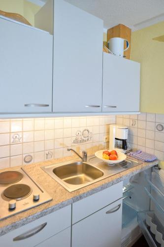 ห้องครัว, Pension und Apartments Landhaus Marie in กัสเซอ