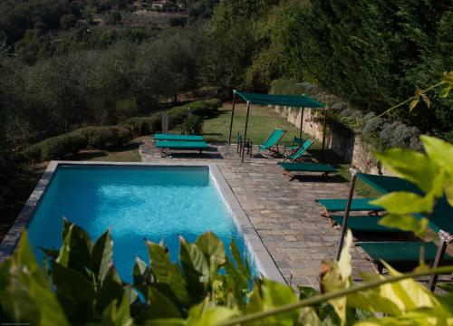 Kilátás, Castello di Volpaia in Radda in Chianti