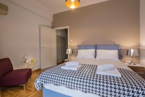 Capricorn - Luxurious apartment in Kolonaki, Atény (fotografie 9)