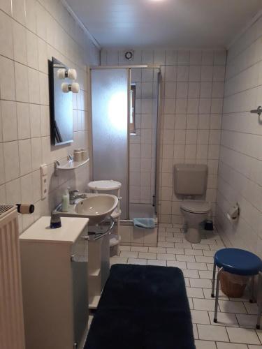 Bathroom, Ferienwohnung Deuerling in Steinwiesen