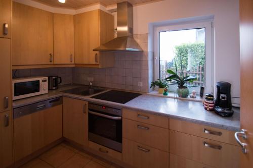 ห้องครัว, Ferienwohnung Helbig in ลิมบวร์ก