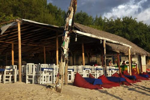 Bar/lounge, Sasak Island Bungalows in Gili Meno