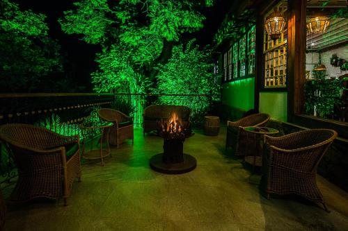 شرفة/ تراس, Pousada Chao de Minas in Cachoeira do Campo