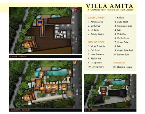 Villa Amita on the Bukit, Pandawa beach