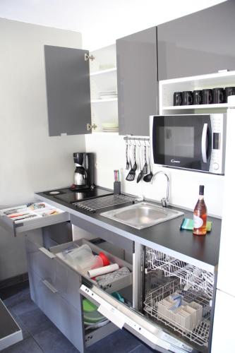 Lou Gardian - Appartement avec parking et climatisation