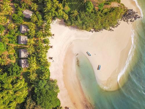 Vista exterior, Moheli Laka Lodge in Nioumachoua