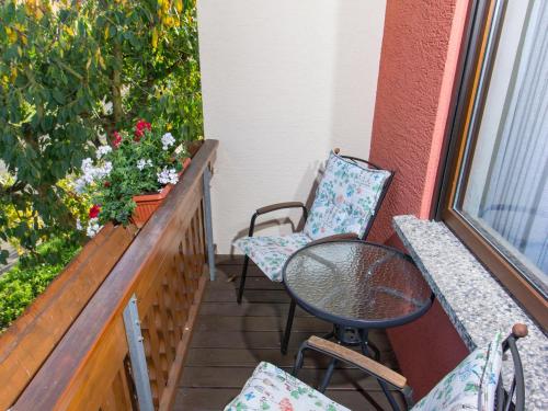 Balkons/terase, Bed & Breakfast Sandra Müller (Bed & Breakfast Sandra Muller) in Burg (Mosel)