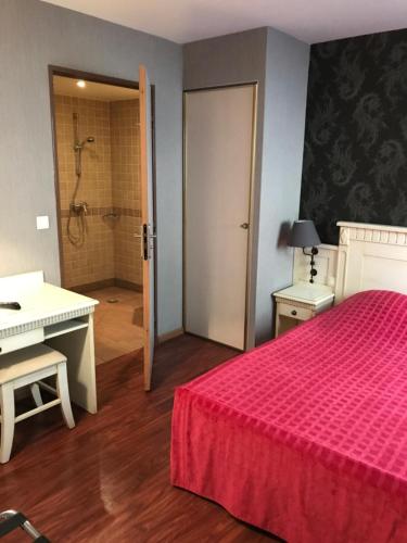 Chambre double, rez-de-chaussée, accessible