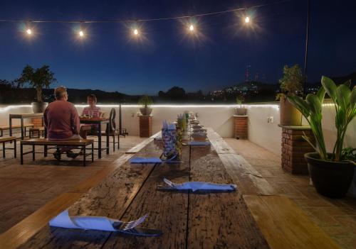 오악사카 Comala Bed & Breakfast 4성급 호텔 레스토랑