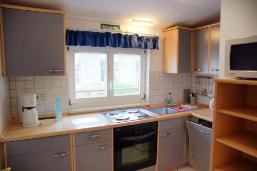 Kitchen, Apartments Haus Eintracht Sellin in Ostseebad Sellin