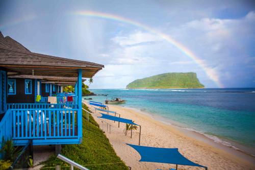 strand, Litia Sini Beach Fales in Lalomanu