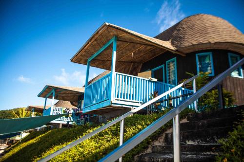Uitzicht, Litia Sini Beach Fales in Lalomanu