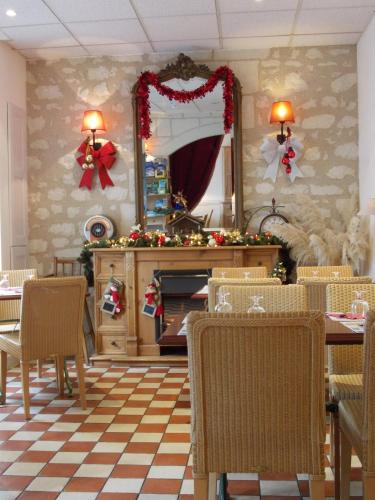 Bankett-terem, Hôtel Belle Epoque in Chinon