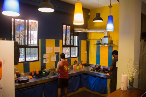 Mutfak, Hostel Mamallena in Panama City
