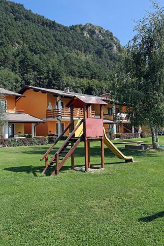 Area giochi per bambini, Hotel Residence La Pertica in Tremosine