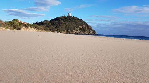 villa sul mare a Chia Chia